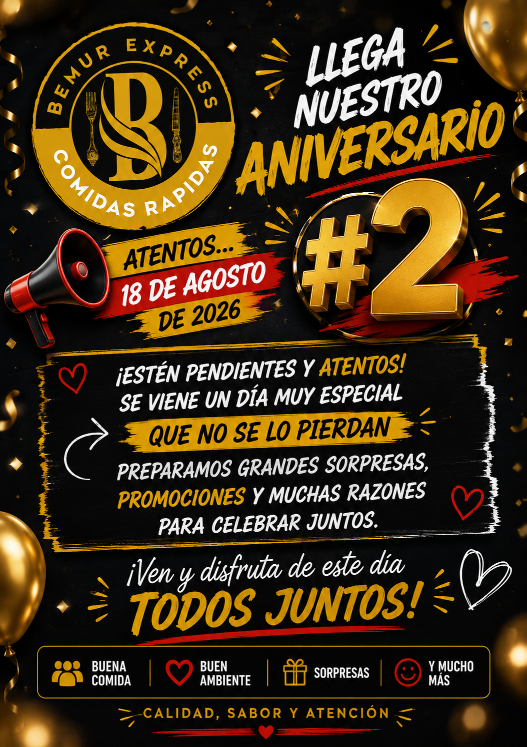 atentos al aniversario